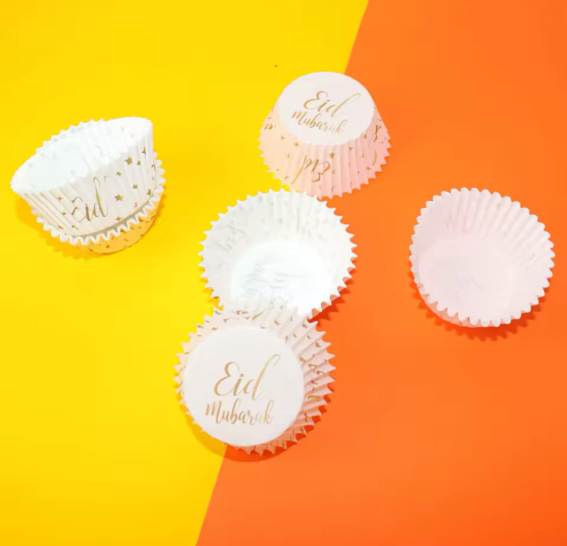 Eid Mubarak Cupcake vormpjes 25 stuks